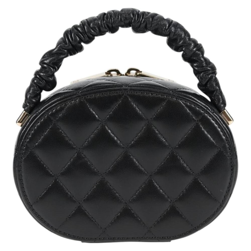 Chanel Matelasse Lambskin Pouch Black